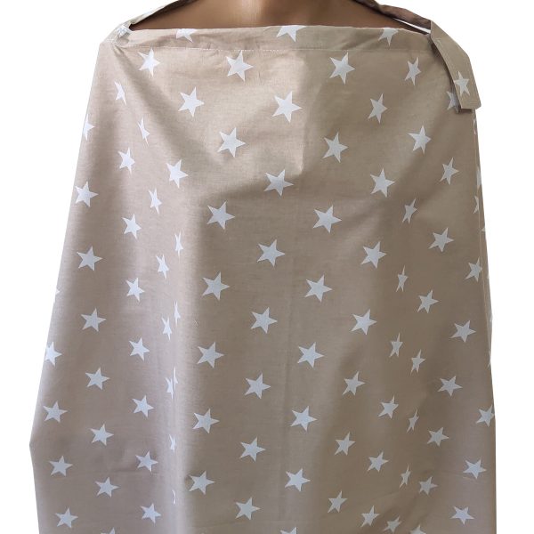 Star Nursing Cover: Brown