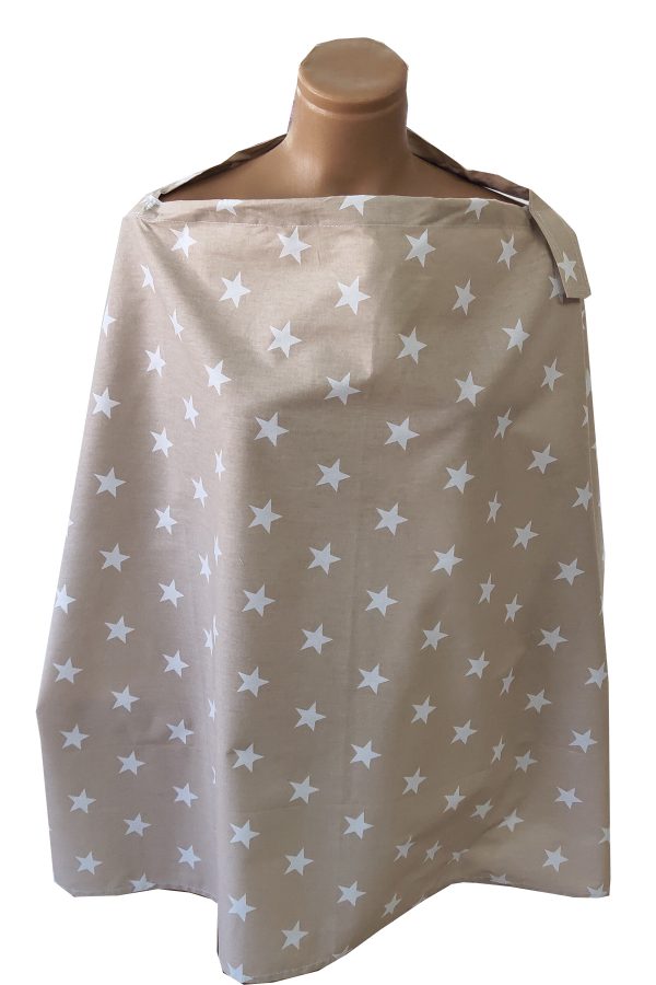 Star Nursing Cover: Brown