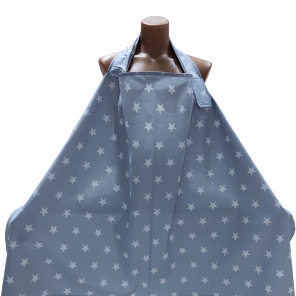 Star Nursing Cover: Blue