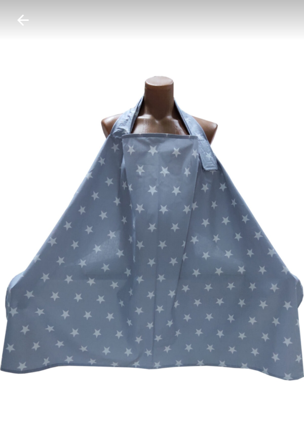 Star Nursing Cover: Blue