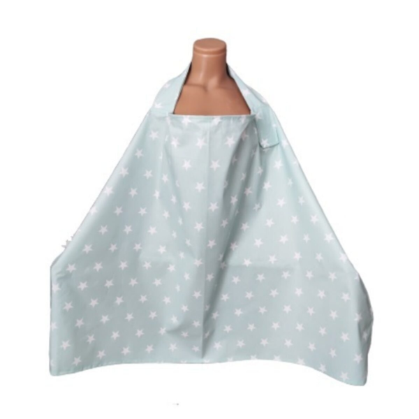 Star Nursing Cover: Green