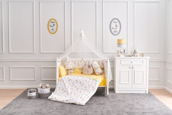 Gazelle Elephant Sleep Set: Yellow