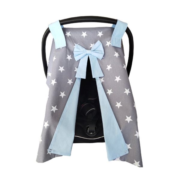 Stroller Cover: Star Grey