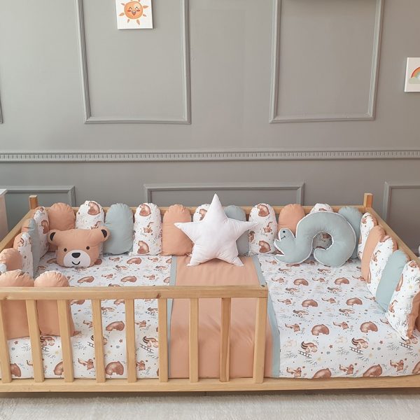 Squirrel Montessori Fence Sleep Set