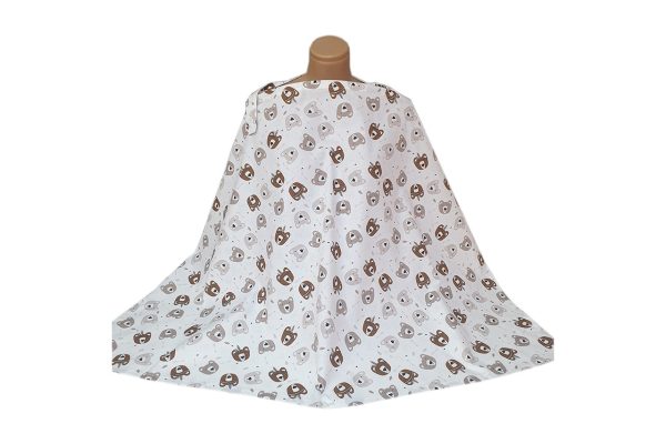 Little Bear Nursing Cover: Brown