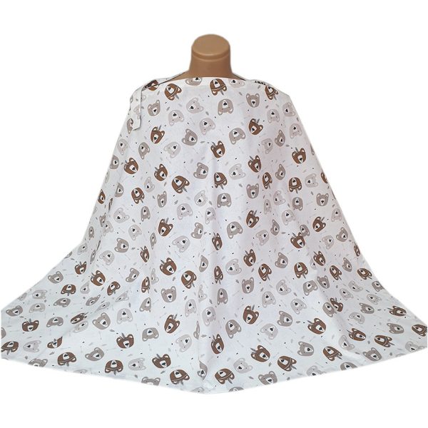 Little Bear Nursing Cover: Brown