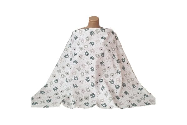 Little Bear Nursing Cover: Green