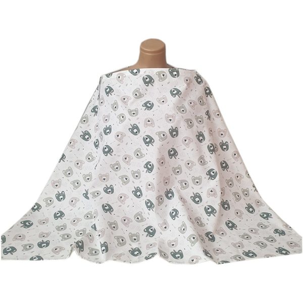 Little Bear Nursing Cover: Green