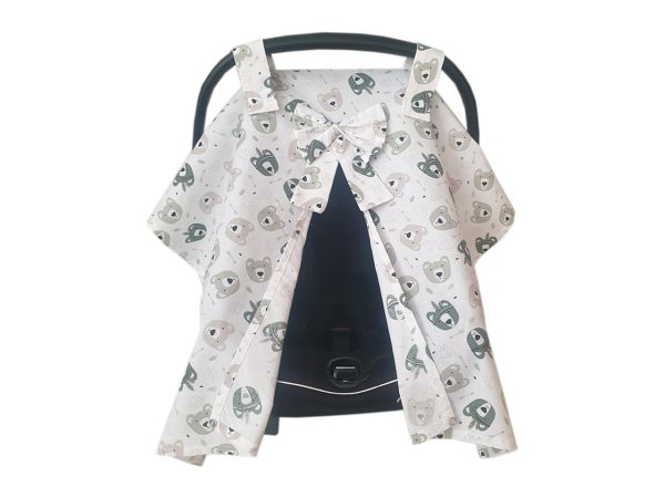 Little Bear Stroller Cover: Green