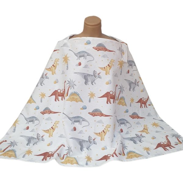 Dino Nursing Cover: Brick