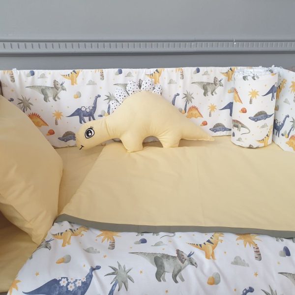 Dino Playpen Sleeping Set: Yellow - Image 2