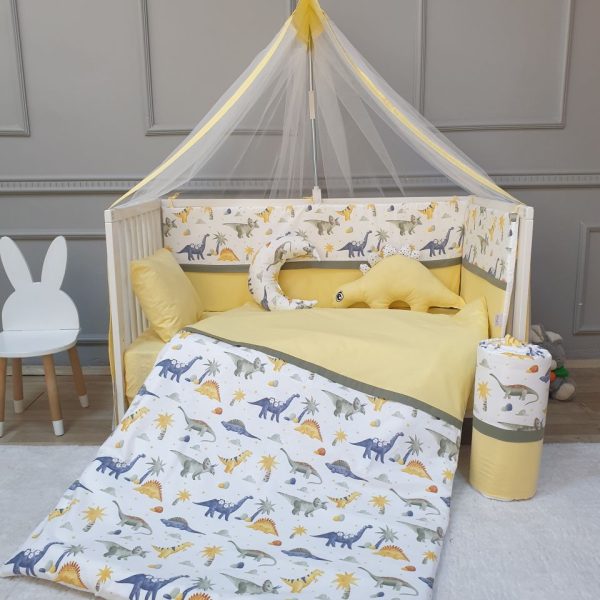 Dino Cradle Sleep Set