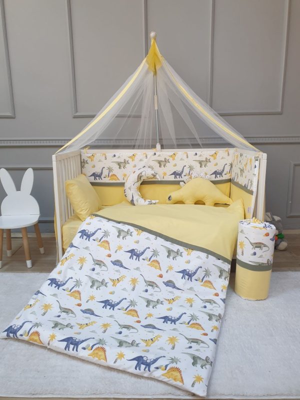Dino Cradle Sleep Set