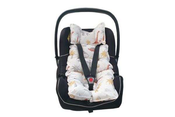 Dino Stroller Cushion: Brick