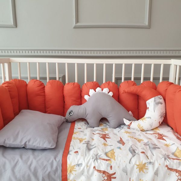 Dino Fence Sleep Set - Brick