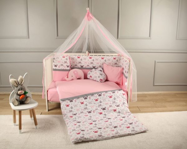 Crab Cradle Sleep Set- Pink