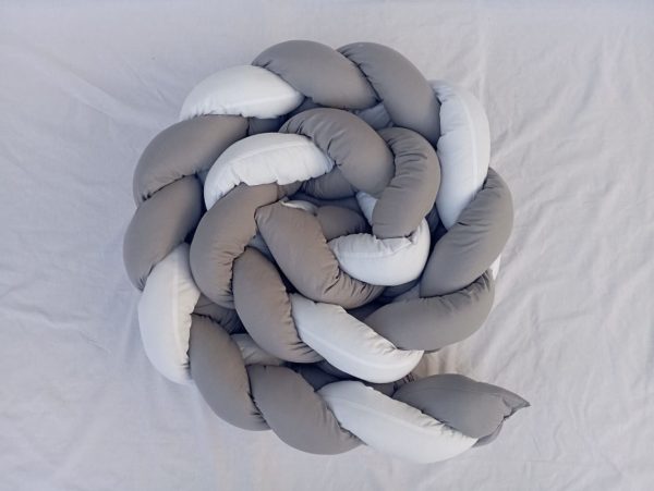Grey-White 3-Braided Side Protector