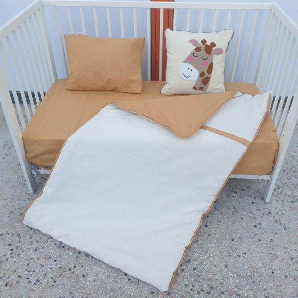 Giraffe Playpen Sleeping Set- Mustard