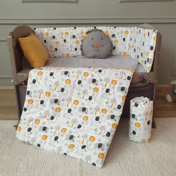 Safari Playpen Sleeping Set: Yellow
