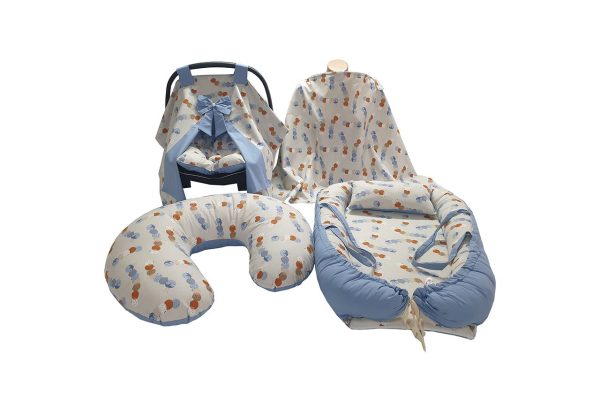 Caterpillar 5-piece Set: Blue