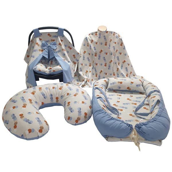 Caterpillar 5-piece Set: Blue