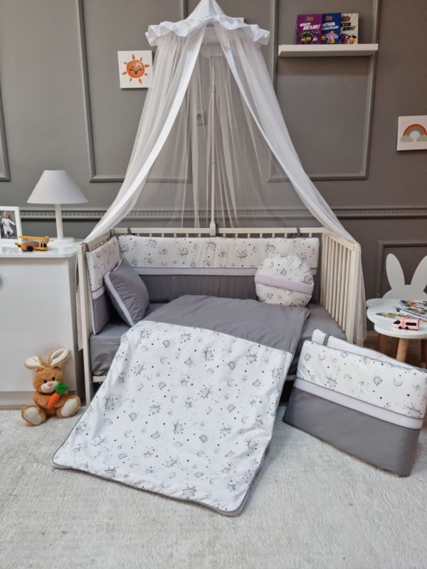Space Air Baby Sleep Set- Grey