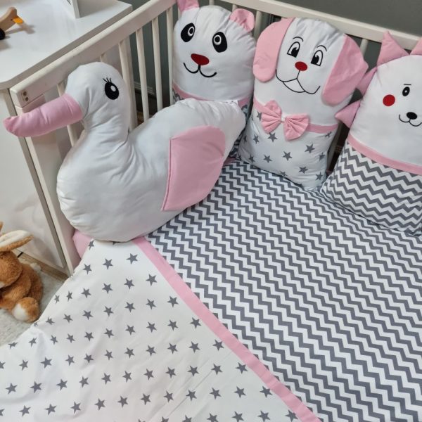 Star Neseli Dostlar Sleep Set- Pink - Image 2
