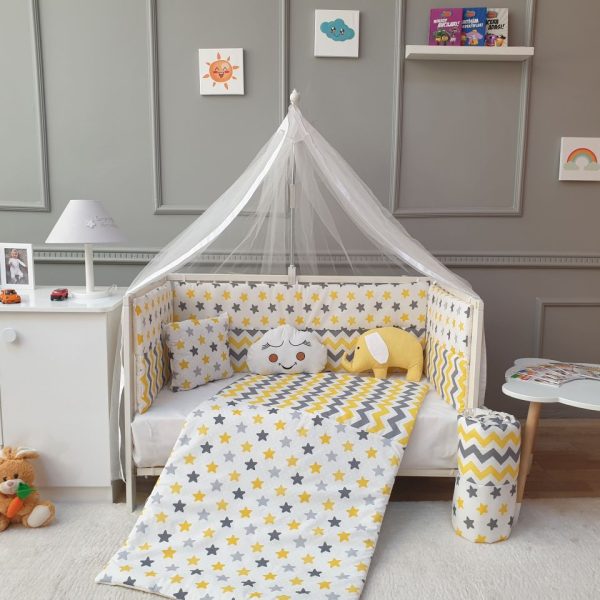 Star Side-Wall Sleep Set Eko- Yellow